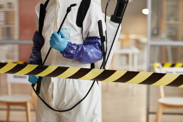Professional Biohazard Cleanup technician working in Fallon, NV